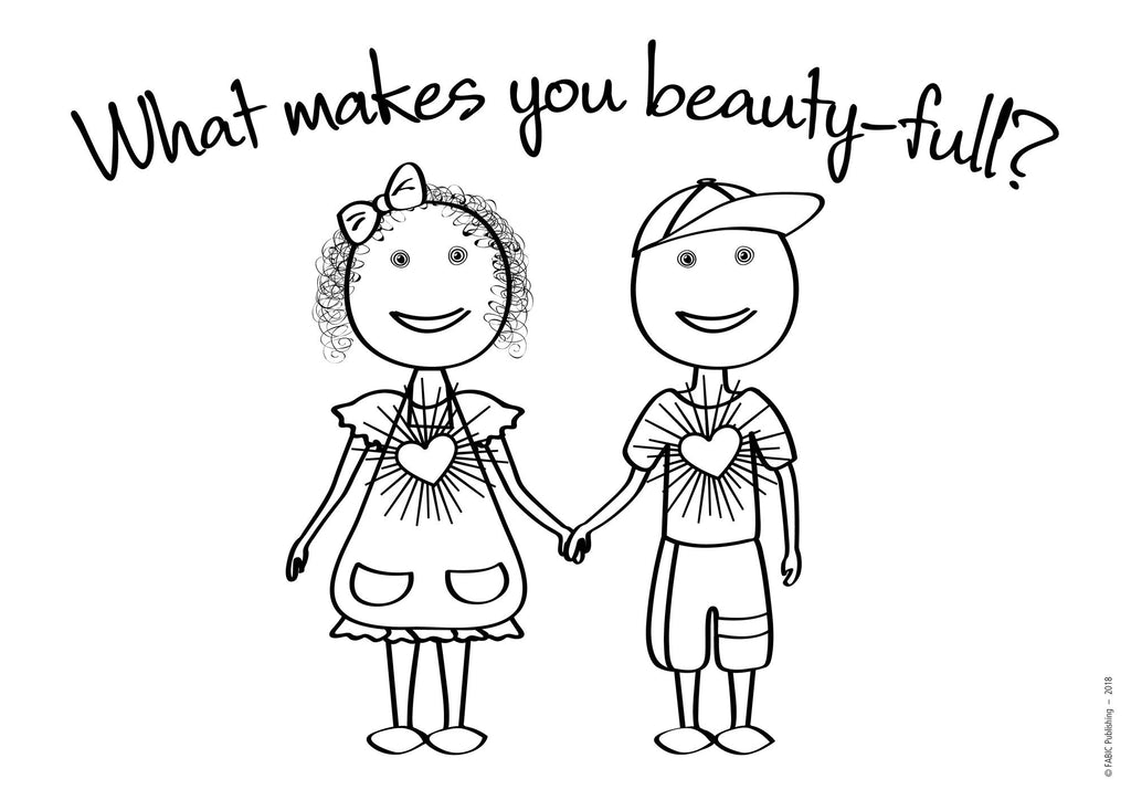 Book 2 – I Am Beauty-full Just for Being Me – Creative Colouring Book