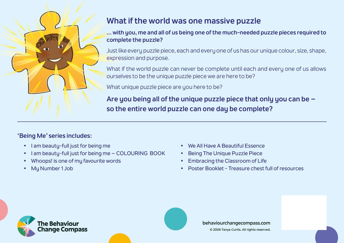 Book 6 – Are You Being the Unique Puzzle Piece You Are Here to Be?