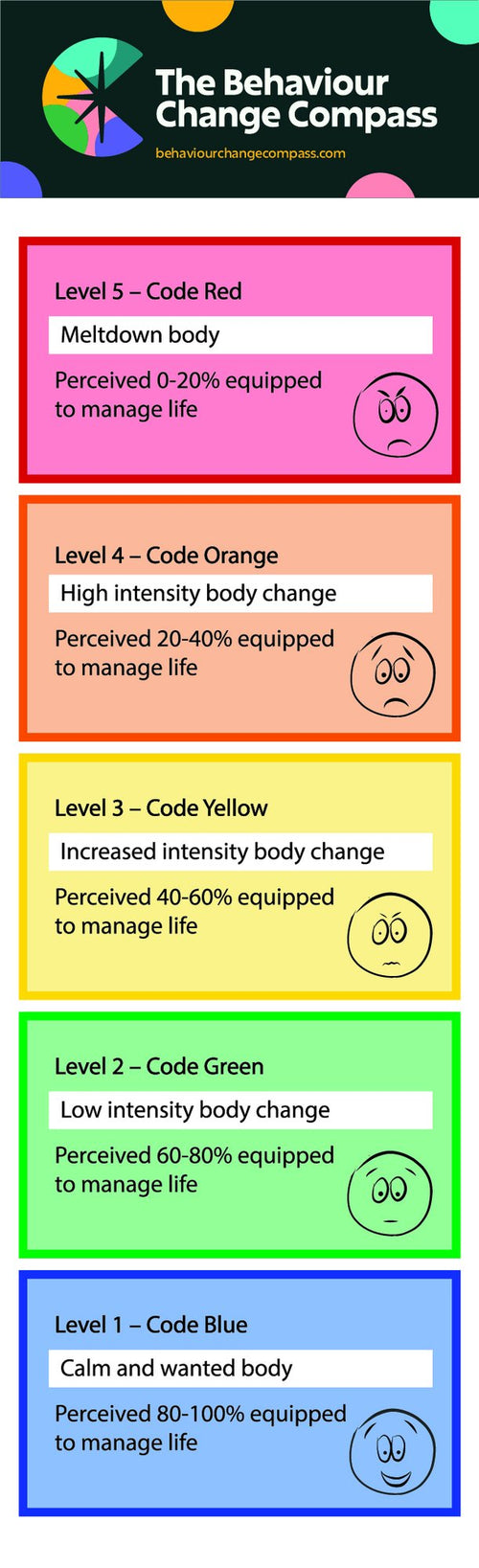 Behaviour/Anxiety Scale Bookmark
