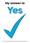 My Answer is Yes Card