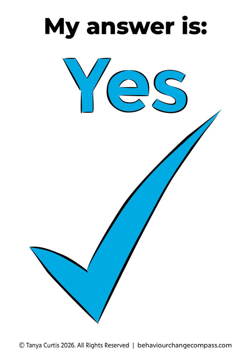 My Answer is Yes Card