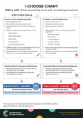 When something hurts and I am feeling emotional – I Choose Chart 6
