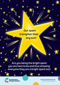 Our spark is brighter than any sun! – Sunlight Ink Poster 15