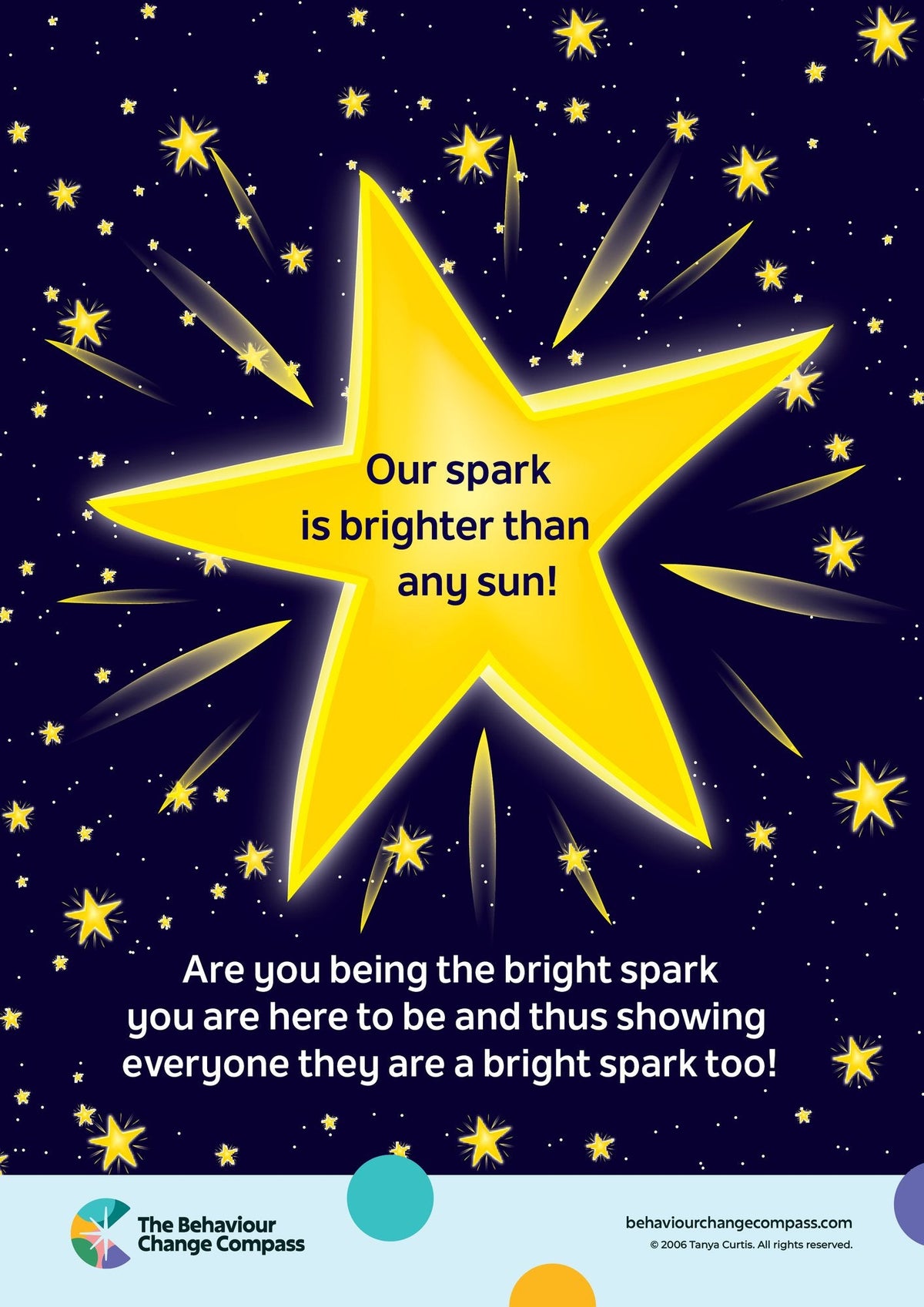 Our spark is brighter than any sun! – Sunlight Ink Poster 15