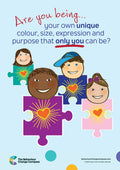 Are you being your own unique colour, size, expression, purpose – Sunlight Ink Poster 18