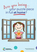 Are you being your puzzle piece in full at home – Sunlight Ink Poster 20