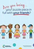 Are you being your puzzle piece in full with your friends – Sunlight Ink Poster 22