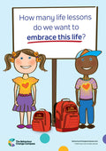 How many life lessons do we want to embrace this life? – Sunlight Ink Poster 27