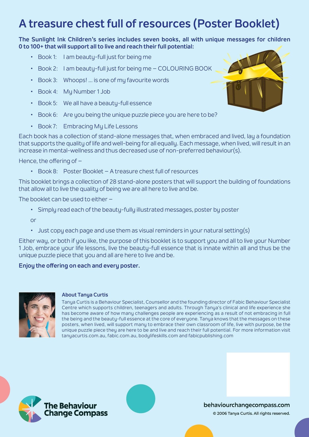 Book 8 – Poster Booklet – A treasure chest full of resources (28 posters)